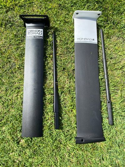 Aluminum versus Carbon Fiber Foil Sets