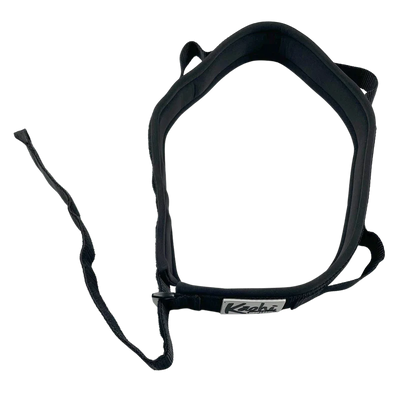 Kāohi Black Belt Padded Waist Belt - Large - Paka'a Foil