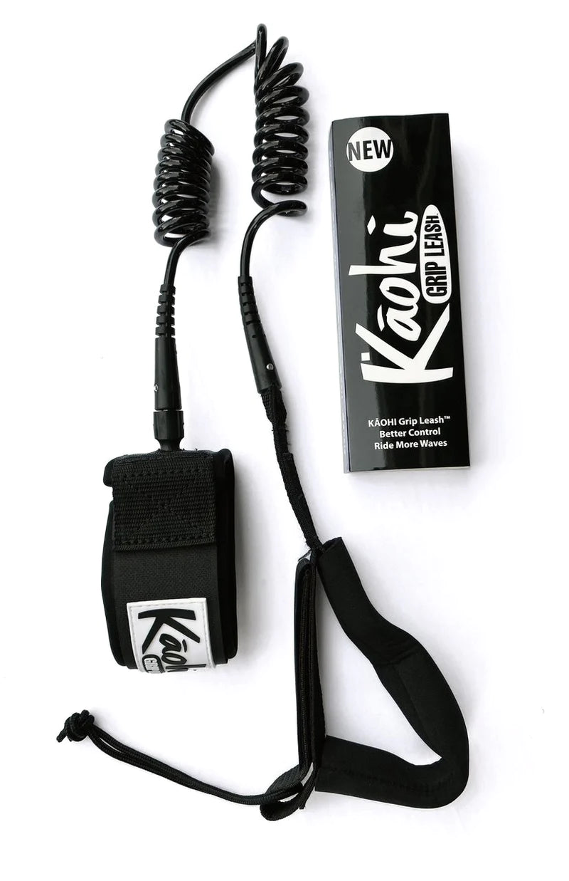 Kāohi Grip Leash™ - Double Coil 8 mm - Paka'a Foil