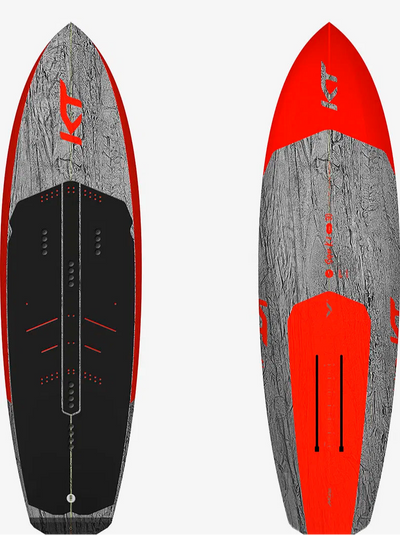 kt super k 2 carbon parawing light wind mid-length super best board oahu maui kauai hawaii